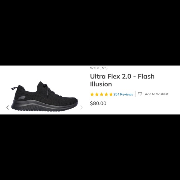 Women’s Skechers Ultra Flex 2.0 - Flash Illusion. Color black. - Picture 5 of 9